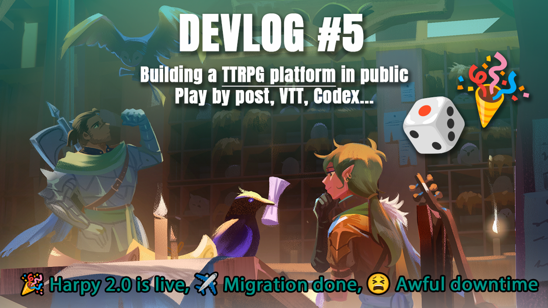 Cover image for Introducing Harpy 2.0 🎉 Revamped Features and Future Plans ⚡️ | Behind the scenes | Devlog #5 📢